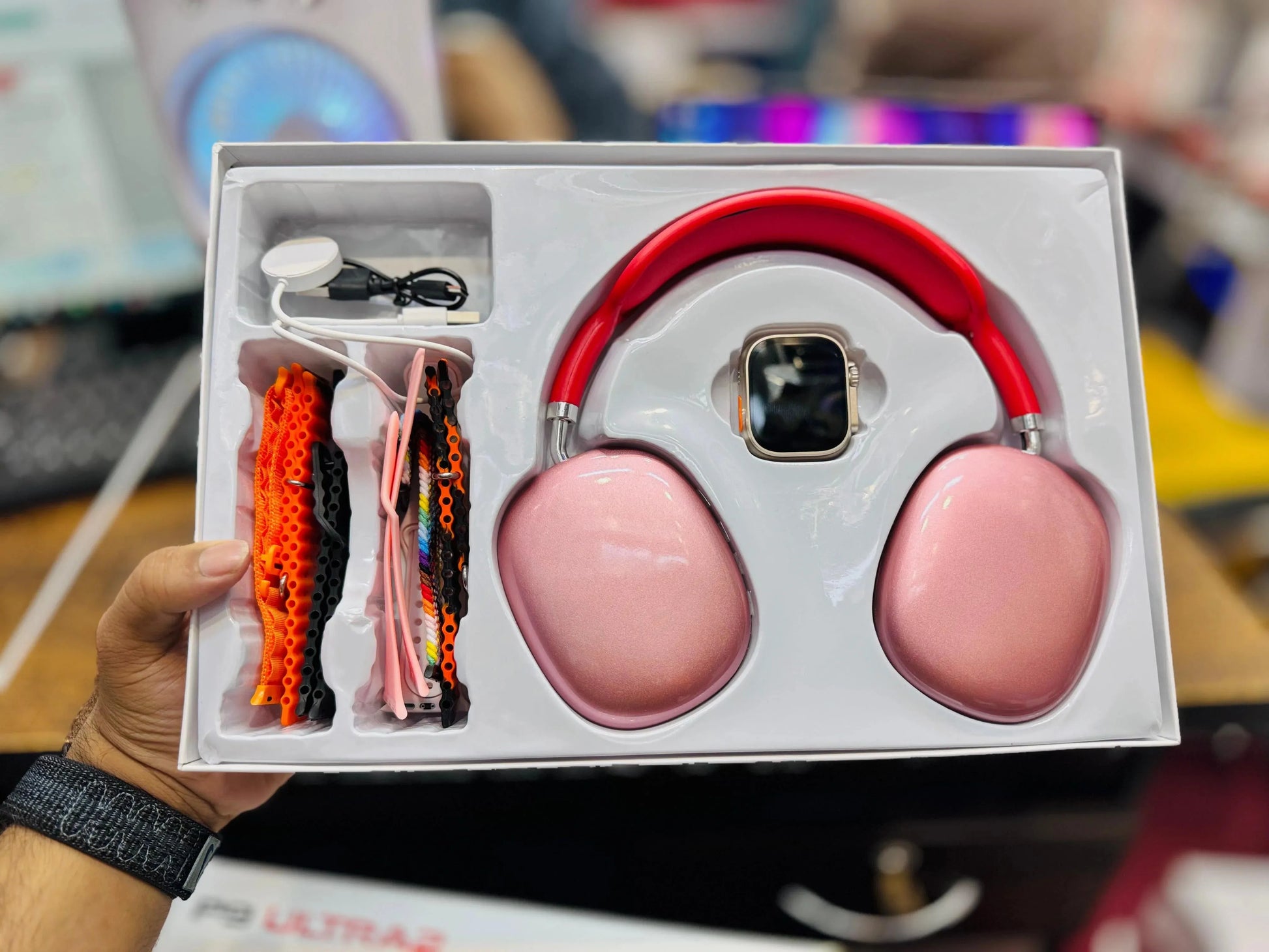 P9 + Ultra 3 Smart Watch Combo Pack - zoomo.shop